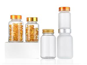 保健品膠囊玻璃瓶-保健品玻璃瓶